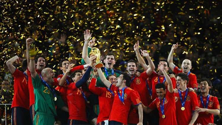 Spanyol Dengan 8 Gol dan Juara Piala Dunia dunia sepak bola